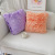 Modern Simple European Solid Color Plush Pillow Cover Office Home Sofa Cushion Cover Cross-Border Amazon Wholesale