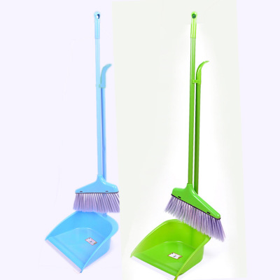 Stainless Steel Set Sweep Wholesale Broom Dustpan Set Stall Department Store Broom Set