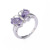 Meiyu 2020 Amazon AliExpress Butterfly Zircon Ring Women's Fashion Trendy Natural Style Ring