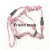 Pet Chain Dog Cat Hand Holding Rope Five-Color Flower Material Leather