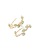 Meiyu European and American Fashion Creative Design Leaves Gold-Plated Micro Inlaid Zircon Copper Stud Earrings Natural Beautiful Earrings for Women