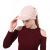 Factory Direct Supply New European and American Style Solid Color plus Brim Knitted Hat Cap with Hair Extensions Warm Hat Travel Sleeve Cap Wholesale