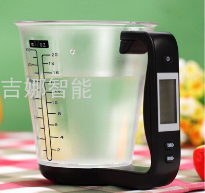 1kg-1g 600ml Electronic Kitchen Scale Measuring Cup Scale Household Plastic Kitchen Scale Electronic Scale Gram Weight Scale
