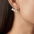 Meiyu Creative Hip Hop Naughty Face Micro Inlaid Zircon Copper Earrings Factory Wholesale Cute Fashion Trendy Ear Rings