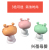 Baby Bell Molar Rod Baby with Rattle Small Mushroom Head Teether Toys Molar Rod Prevent Hand Sucking Happy Bite