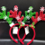 Christmas Decorations Christmas Head Buckle Headband Adult and Children Holiday Dress up Gift Supplies Factory Direct Sales