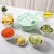 Kitchen Multi-Function Vegetable Chopper Potato Radish Shredding and Slicing Grater with Hand-Guard Salad Kitchenware 12-Piece Set
