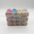 New Pattern Print Clamshell Bottle Shape Double-Headed Toothpick Plastic Bottled Family Bamboo Toothpick Travel Portable