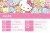 Hellokitty Girls' Spine Protection Schoolbag School Bag Cute 2-6 Years Old Small Double Backpack Wholesale