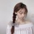 South Korea Internet Hot Fresh Plaid Gauzy Bow Hair Rope Organza Large Intestine Hair Ring Simple Rubber Band Female Hair Accessories