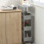 Multi-Layer Storage Rack Plastic Storage Rack Floor Narrow Refrigerator Gap Storage Rack Kitchen Organizing Shelves