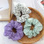 INS Girls' Hair Accessories Sweet All-Matching Floral Dots Large Intestine Ring Hair Rope Elegant Hair Band Hair Rope Forest Headdress