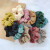 Cross-Border Candy Color Coral Fleece All-Match Hair Band Headband Female Ins Velvet French Hair Rope Color Large Intestine Ring Hair Accessories