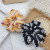 New Korean Style Fresh Summer Floral Cloth Hair Ring Chiffon Printed Elastic Rubber Band Tie Hair Large Intestine Ring