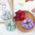 INS Girls' Hair Accessories Sweet All-Matching Floral Dots Large Intestine Ring Hair Rope Elegant Hair Band Hair Rope Forest Headdress