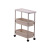 Multi-Layer Storage Rack Plastic Storage Rack Floor Narrow Refrigerator Gap Storage Rack Kitchen Organizing Shelves