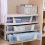 Bed Bottom Storage Box Drawer Type Flat Storage Box Clothes Storage Box with Wheel Gap Home Bed Bottom Storage Box