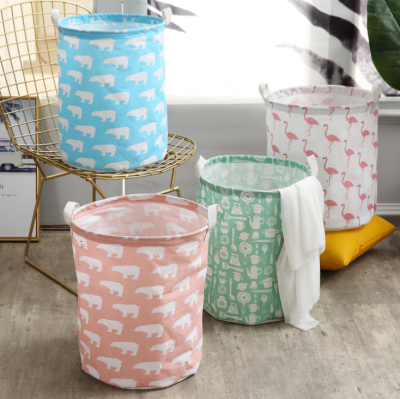 New Nordic Style Cartoon Storage Basket Laundry Basket Storage Containers Multifunction Storage Basket Storage Bucket