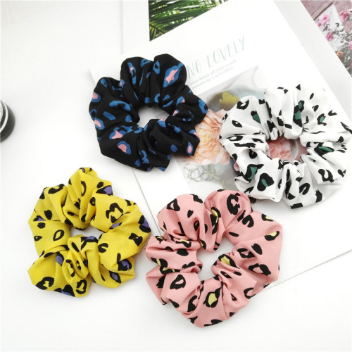 new european and american fashion cool headwear hair ring creative printing fabric student hair band hair accessories factory wholesale