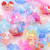Acrylic Transparent Five Petal Flower Beads Candy Color Little Daisy DIY Beaded Jewelry Accessories