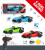 Cross-Border Children's Toy Car 2.4G Alloy Remote Control Speed Car off-Road Sports Car Boy Remote-Control Automobile Charging