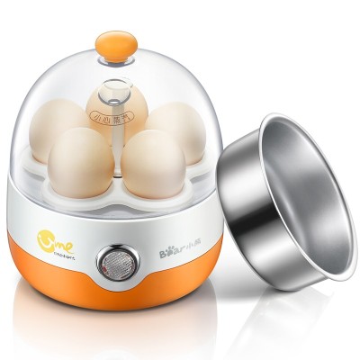 Bear Egg Poacher Mini Single-Layer Household Egg Steamer Automatic Egg Breaking and Boiling Artifact Appointment Timing ZDQ-2201