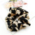 Cross-Border European and American Leopard Print Spot Large Intestine Ring Hair Band Women's Hair Accessories Plate Hair Tie Ponytail Women's Hair Rope Hair Rope Wholesale