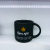 Ag208 Black Frosted Inspirational Text Ceramic Cup Mug Water Cup Daily Necessities Cup2023