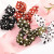 Cross-Border New Floral Dot Large Intestine Hair Ring Polka Dot Fabric Streamer Hair Tie Elastic Hair Rope Hair Accessories