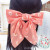 Qiyu Sweet Floral Bow Barrettes Ins Retro Elegant Spring Clip Top Gap Former Red Hair Accessories for Women