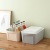 Storage Box Extra Large Plastic Organizing Cabinet Clothing Wardrobe Underwear Storage Box Desktop Sundries Storage Box