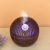 New Wood Grain Humidifier Wood Grain Aroma Diffuser 7 Colored Lights Light Hollow Essential Oil