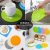 Wholesale multiple colour round and Square heat resistant easy clean marble trivet food grade silicone kitchen trivet