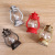 Creative Christmas Small Ornaments Barn Lantern Gadget Decorations Desktop Crafts Small Night Lamp Small Water Lamp Student Boutique