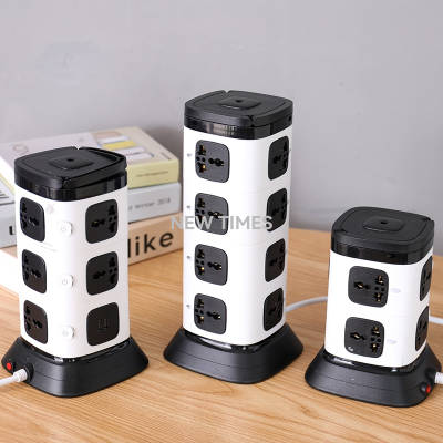 Foreign Trade Socket Tower Socket Color Multi-Switch Socket USB Socket Multi-Layer USB Socket