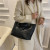 French Niche Small Bag High-Grade Rhombus Chain Bag Underarm Bag Shoulder Fashion Women's Bag Winter 2021 New