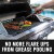 Free sample nonstick bbq grill sheet liners reusable dishwasher safe barbecue mesh grill mats