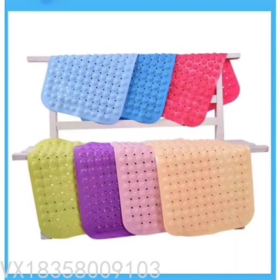 New Bathroom Non-Slip Mat Bathroom Bath Mat Shower Room Floor Mat Bathtub Mat Water Insulation Mat Flat Head