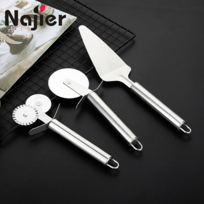 Factory Direct Sales Stainless Steel 430 Toy Coyer Single Wheel Pizza Cutter Roller Cake Knife Baking Tool Laser