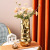 Light Luxury Nordic Gold Plated Ceramic Vase Living Room Decoration Home Decoration Vase Ornaments Vase Decoration