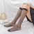 Children's Bunching Socks White Lolita Girls Hollow Net Socks Stretch Fishnet Stockings Mesh Black Primer Tube Socks