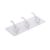 Transparent Row Hook Punch-Free Seamless Adhesive Five-Piece Six-Piece Strong Sticky Hook Wall-Mounted Corner Hat-and-Coat Hook