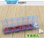 New 7-Grid Transparent Digital Long Pill Box Colorful Compartment Classification Plastic Box Seven-Day Weekly Pill Box