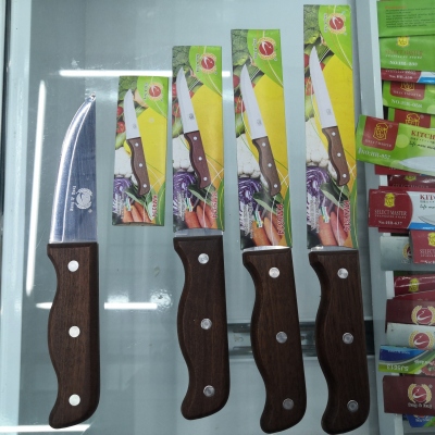 Factory Wooden Handle Knife Fruit Knife Chef Knife Kitchen Knives