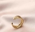 New Double-Layer Simplicity Full Diamond Adjustable Ring Cross-Border Ring Ins Hipster Special-Interest Design Cold Style Direct Sales
