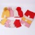 Autumn and Winter Children's Knitting Hat, Scarf and Gloves Three-Piece Solid Color Double Layer Moetry Baby Warm Suit