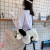 Korean Style Ins Cartoon Puppy Plush Bag Creative Girlish Heart Messenger Bag Personalized Student Doll Shoulder Bag