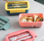 Student Office Worker Office Lunch Box Plastic Compartment Bento Box