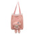 Cute Student Large Capacity Bag for Women 2021 New Girl Cartoon Shoulder Underarm Bag Ugly and Cute Rabbit Plush Bag