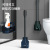 Simple Dead-Zone Free Toilet Brush Creative Automatic Opening and Closing Wall-Mounted Long Handle Brush Toilet Toilet Cleaning Brush